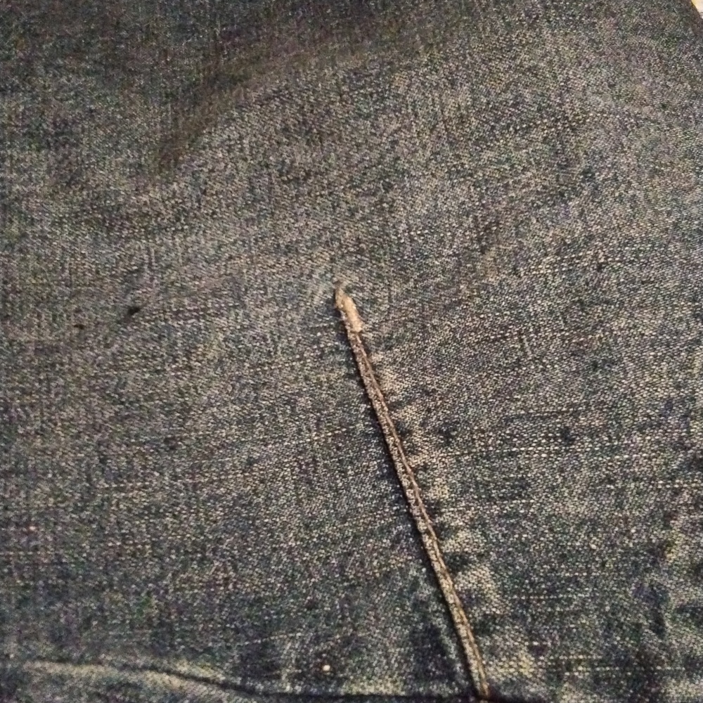 Free People NWOTs We The Free Oasis Denim Slouchy Crop Utility Jeans - Picture 6 of 6